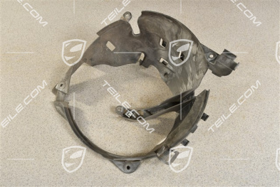 Air guide, rear, L