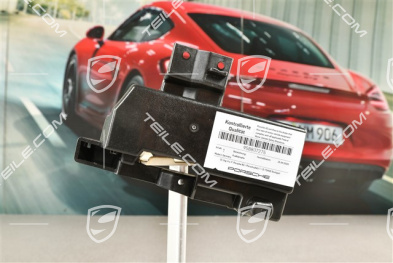 Rear bumper, lower lining reinforcement, L