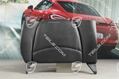 Notsitzrückenlehne / Rücksitz / Rückenlehne, hinten, Kunstleder, schwarz, cabrio, R