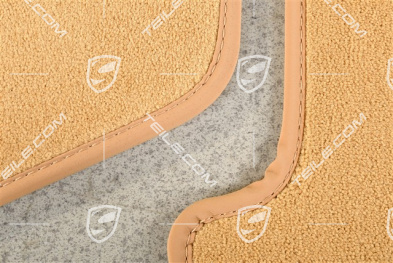 Fussmatten, Satz, 3-teilig, sand beige