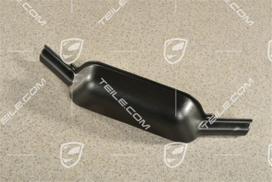 Front seat lower cover for seat / satin black, L=R