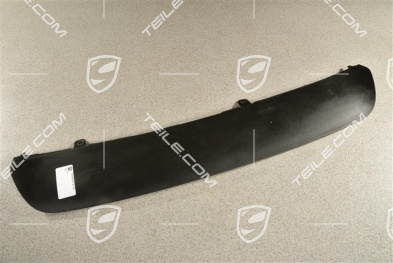 Rear bumper lower cover, centre, Black
