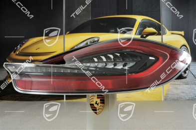 Rear light, darkened, R