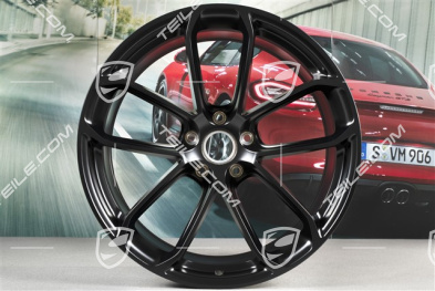 22" GT Design Felge, 11,5J x 22 ET52, Schwarz Seidenmatt