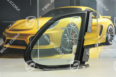 Side window, green, without mouldings, R Side window, green, without mouldings, R