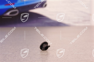 Plastic Cap nut, Satin black