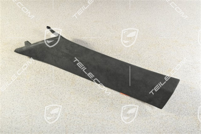 Verkleidung von A-Säule, Mikrofaser Schwarz, Coupe, L