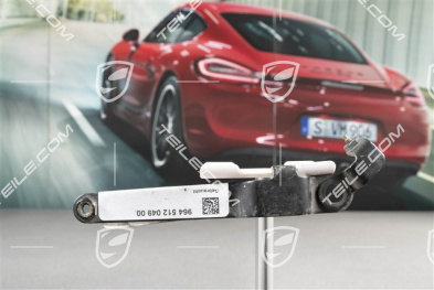 Lever, rear spoiler, L