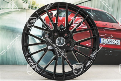 21" Felge Cayenne RS Spyder, 9,5J x 21 ET46, schwarz hochglanz