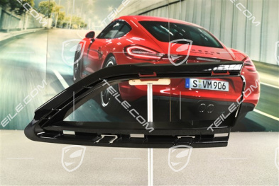 Kratka dolna przedniego zderzaka, Sport Design, czarny połysk, R