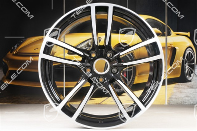 21" Felga Cayenne Turbo, 11J x 21 ET58, czarny wysoki połysk