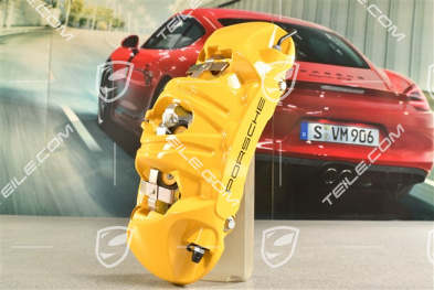 GT3 / GT3RS / S/T, Zacisk przedni PCCB / hamulce ceramiczne, żółty, L