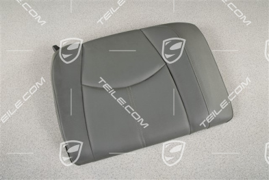 Back seat backrest, Coupe/Targa, Leatherette, Stone grey, R