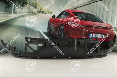 Rear bumper, lower lining, Black