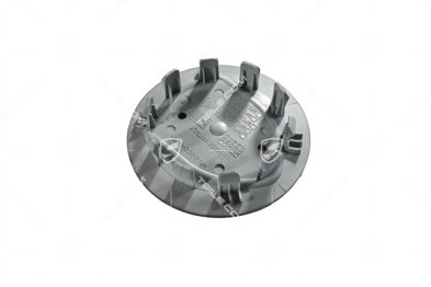 Wheel hub cover, concave, emblem in Turbonite, dark titanium