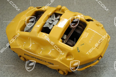Fixed calliper, PCCB, GT2/GT3, yellow, L