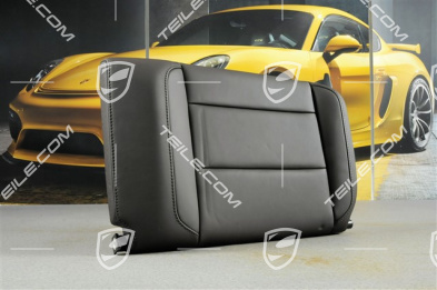 Back seat backrest, Rear, Natural leather, Espresso, Coupe, L Back seat backrest, Rear, Natural leather, Espresso, Coupe, L
