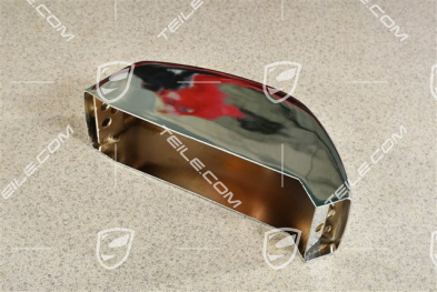 Rear bumper, Black horn, L=R