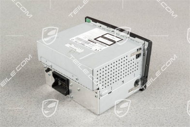 Radio CDR 30, Schwarz-matt / Galvanosilber