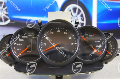 Instrument cluster, C2, 6-speed manual transmission