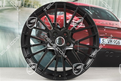 21" Felge Cayenne RS Spyder, 11J x 21 ET49, Schwarz-Seidenmatt