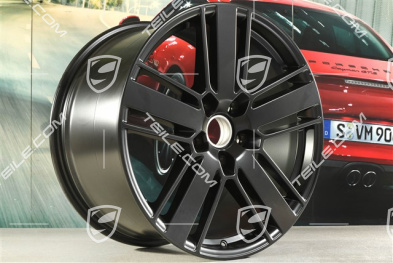 20-inch wheel rim Panamera Design 2, 11,5J x 20 ET68, black satin matt