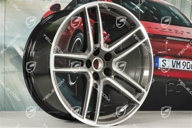 20" Felge "Macan Turbo", 10J x 20 ET19, CMS, Titanium
