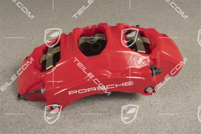 GTS 4,0L, Front axle fixed brake calliper, Red, R