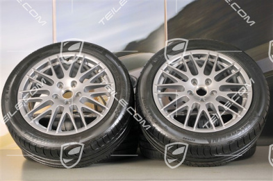 20-inch RS Spyder Design summer wheel set, wheel rims 9J x 20 ET 57 + Michelin summer tyres 275/45 R20, with TPMS
