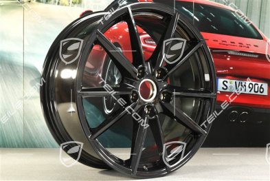 20-inch wheel rim Carrera S, 8,5J x 20 ET53, Jet Black Metallic