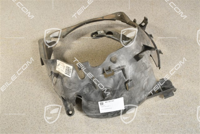 Air guide, rear, L