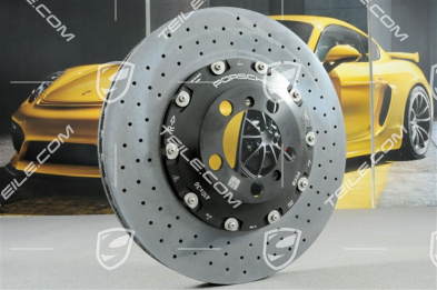 PCCB Ceramic brake disc set, 2x front + 2x rear, 991 GT3/GT3RS/GT2RS