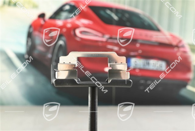 Spring, brake pad mouting, Rear brake caliper Red / Yellow, Turbo and PCCB, L=R