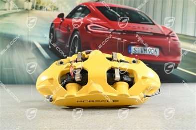 Turbo, Brake calliper, PCCB, Yellow, L