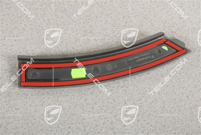 Wheel cover, side section, rear, L