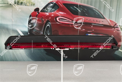 Third brake light, privacy glazing, Coupe