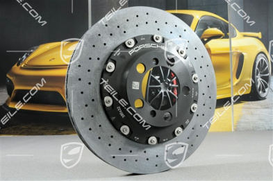 PCCB Ceramic brake disc set, 2x front + 2x rear, 991 GT3/GT3RS/GT2RS