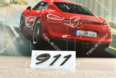 Badge / Emblem 911, Agate grey