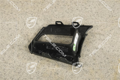 Trim, Rear, Sports Steering wheel, Black, L