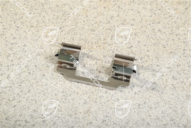Spring, brake pad mouting, Rear brake caliper Red / Yellow, Turbo and PCCB, L=R