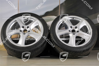 20" Sommerräder Satz Cayenne SportTechno, vo. 9" + hi. 9" ohne RDK