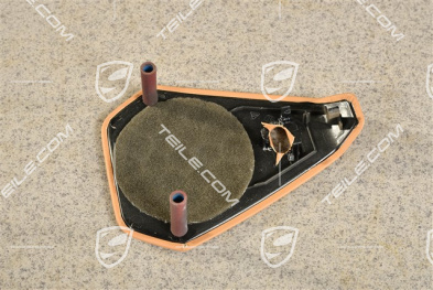 Cover, Center, Leather, Sand Beige