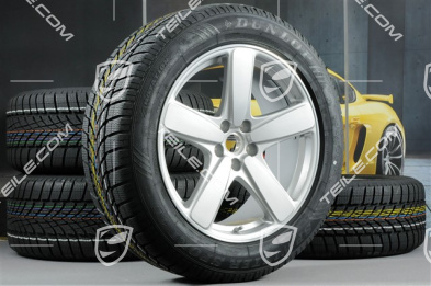 19" "Sport Classic" Winterräder Satz, Felgen 8J x 19 ET21 + 9J x 19 ET21, Dunlop Winterreifen 235/55 R19 + 255/50 R19, mit RDK-Sensoren