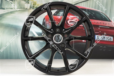 20" felga Cayenne Design, 9J x 20 ET50, czarny wysoki połysk