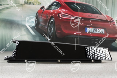 Rear door, B-pillar outer cover / trim, L