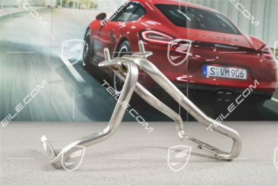 Main exhaust muffler bracket / support, R