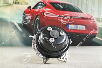 Water pump, complete with pulley