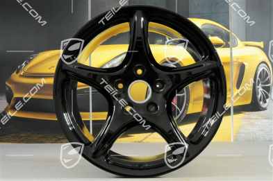 19-inch "Carrera Classic" wheel, 11J x 19 ET51, black high gloss