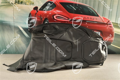 Coupe, Lehnenbezug, Leder, Schwarz, GTS, R