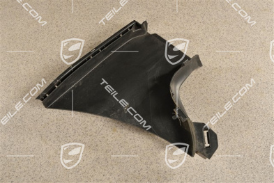 Air guide / duct, black matte, Sport Design Package, R